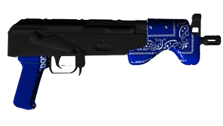 GW16 blue rifle bandana