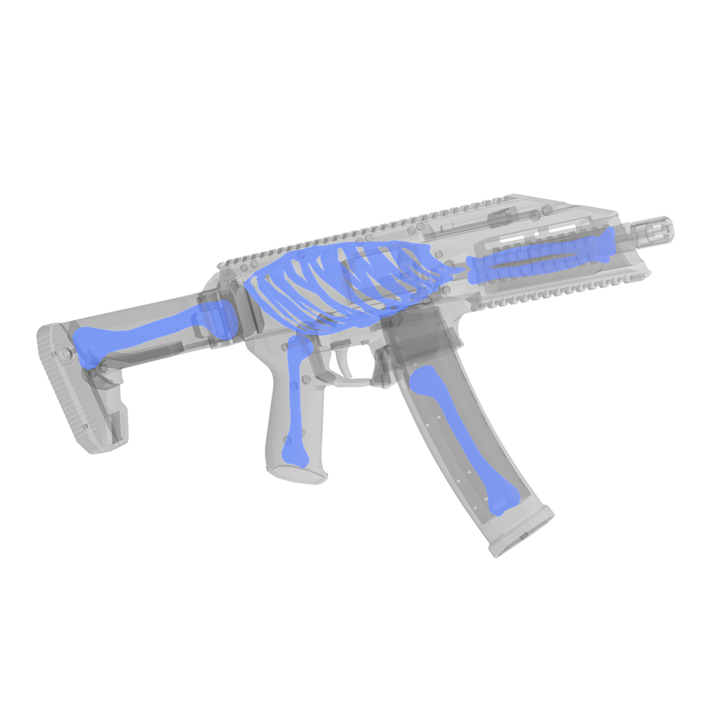 GW106 blue smg skelly