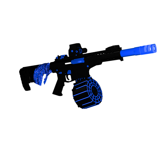 GW139 blue shotgun flag