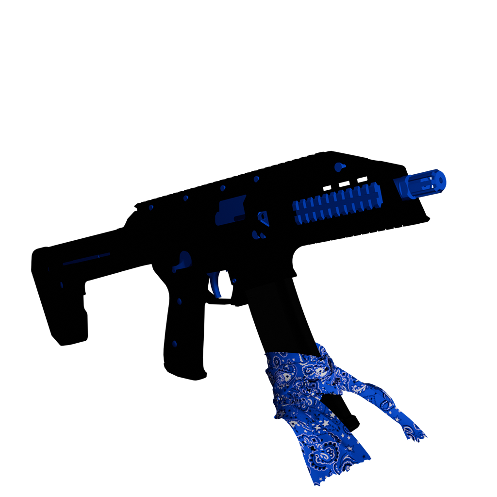 GW117 blue smg flag