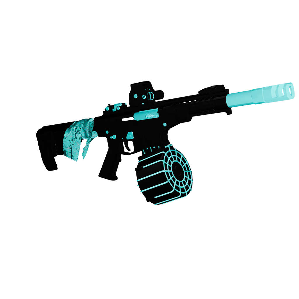 GW140 baby blue shotgun flag