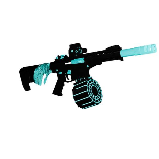 GW140 baby blue shotgun flag