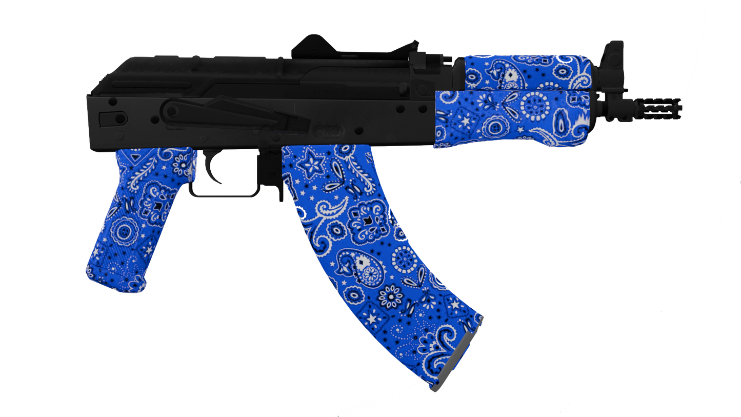 GW36 blue rifle flag