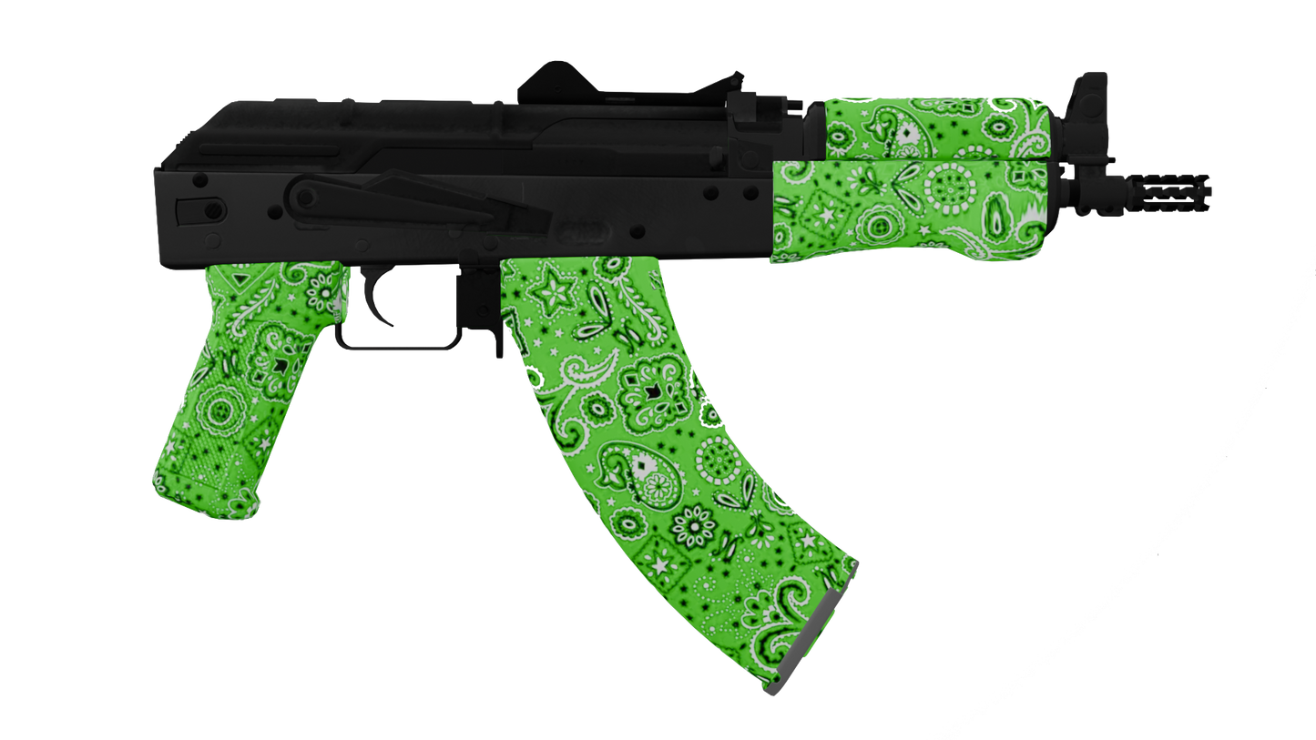 GW37 green rifle flag