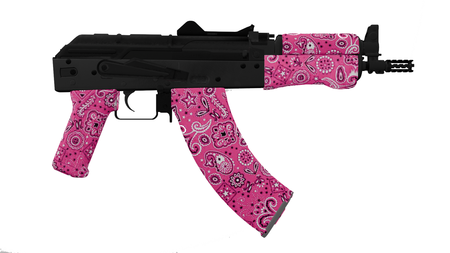 GW38 pink rifle flag