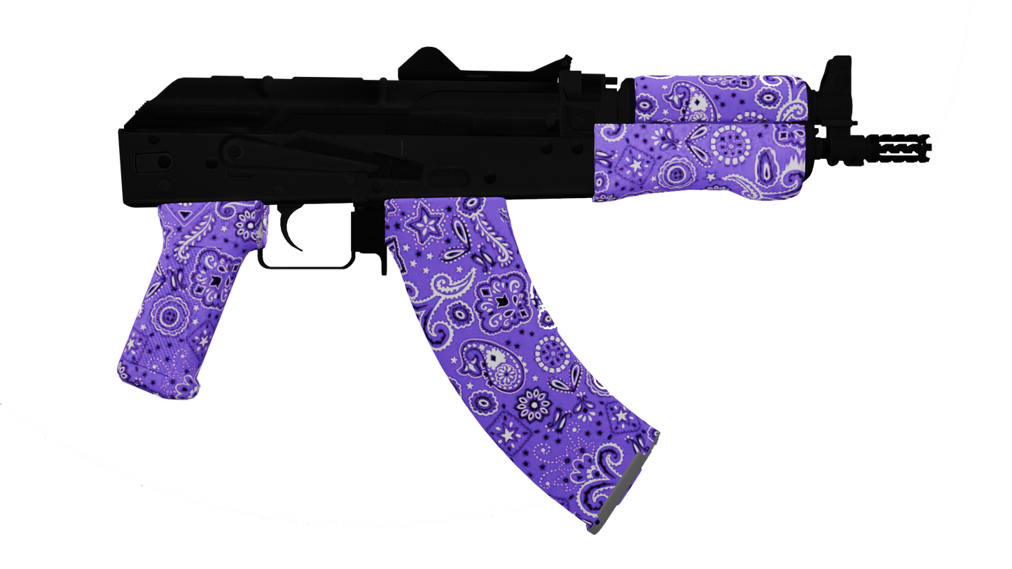 GW39 purple rifle flag