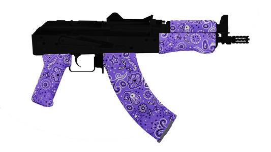 GW39 purple rifle flag