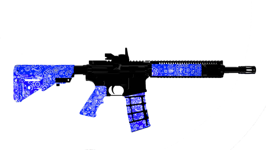 GW42 blue glow rifle bandana