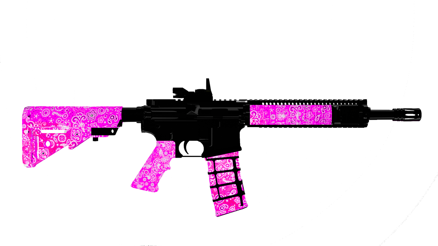 GW45 pink glow rifle bandana