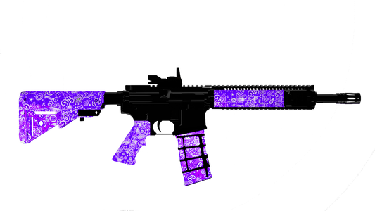 GW46 purple rifle bandana