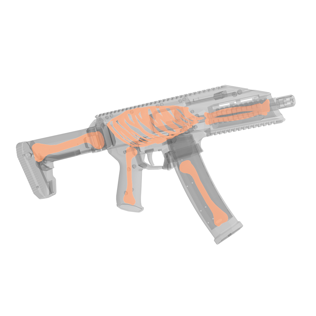 GW109 orange smg skelly