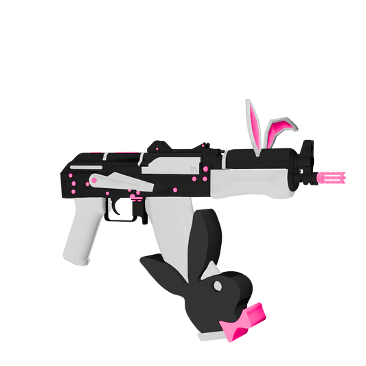 GW134 pink rifle bunny