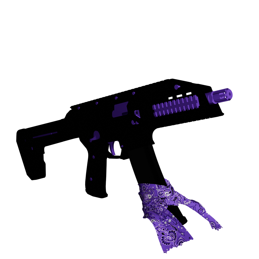 GW122 purple smg flag