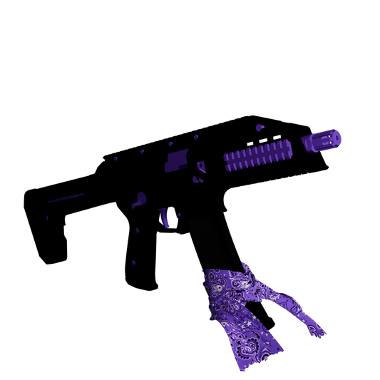 GW122 purple smg flag