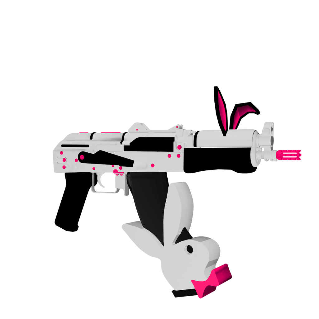 GW137 violet rifle bunny