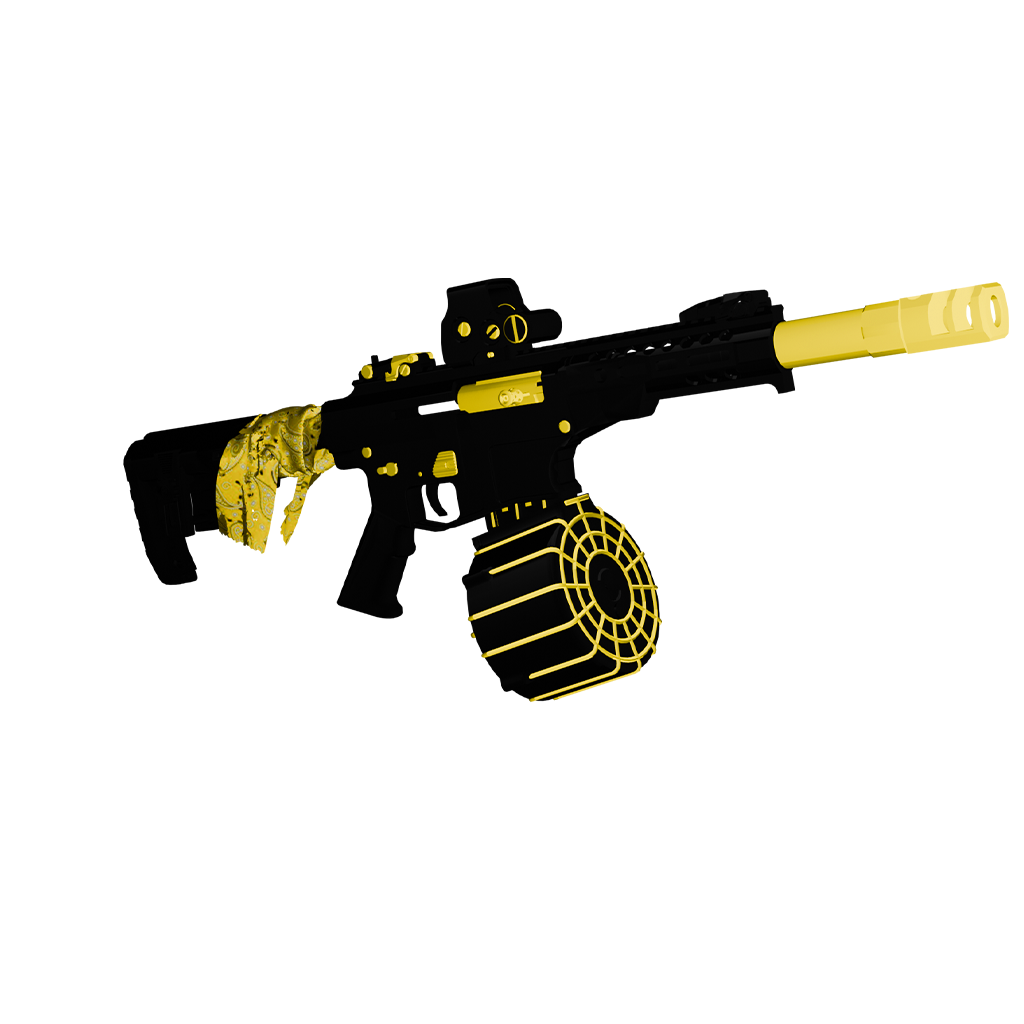 GW147 yellow shotgun flag