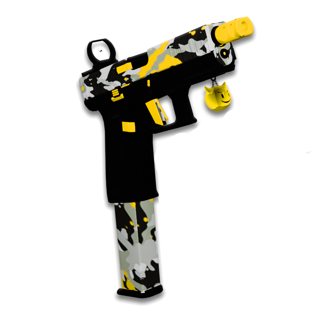 GW76 yellow pistol camo